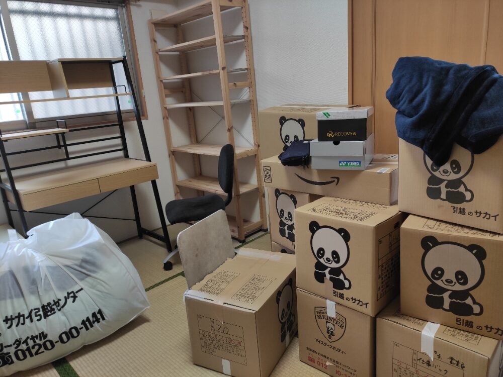 福岡　引っ越し　ダンボール　荷解き　